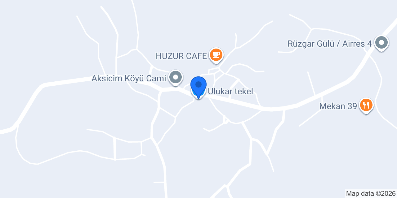 Ulukar tekel konumu