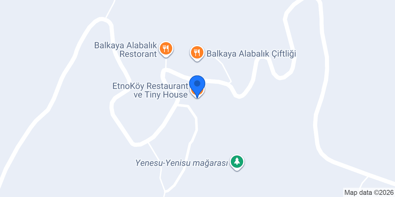 EtnoKöy Restaurant ve Tiny House konumu