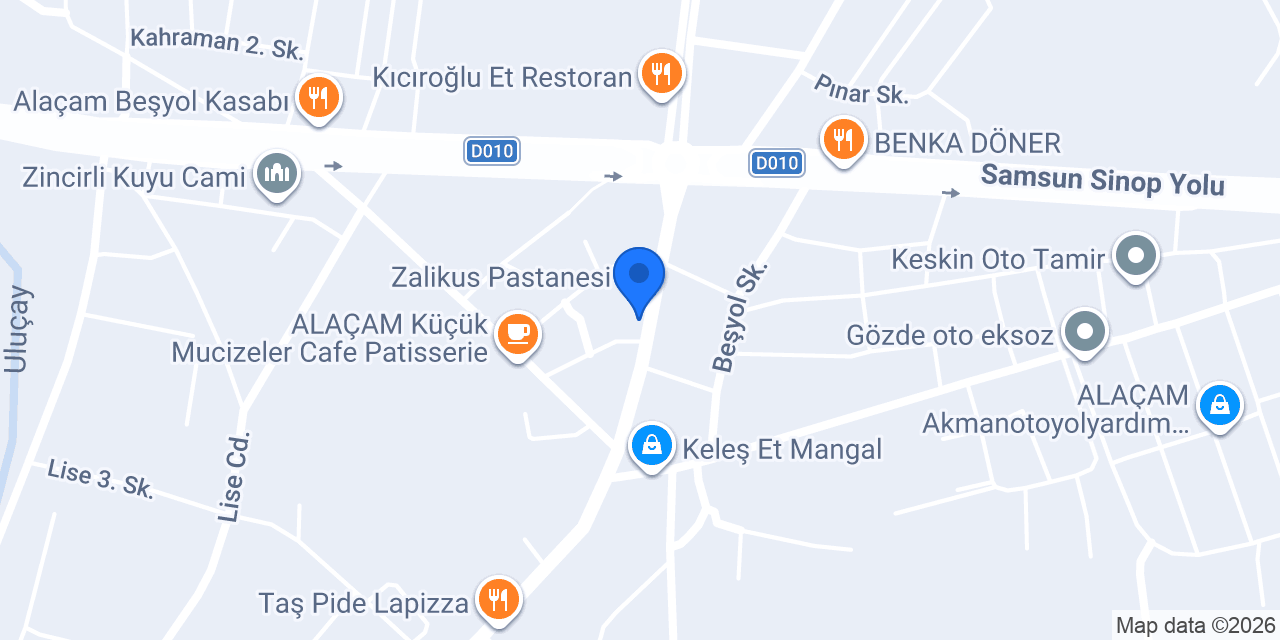 Diş Hekimi Birol Özaydın konumu