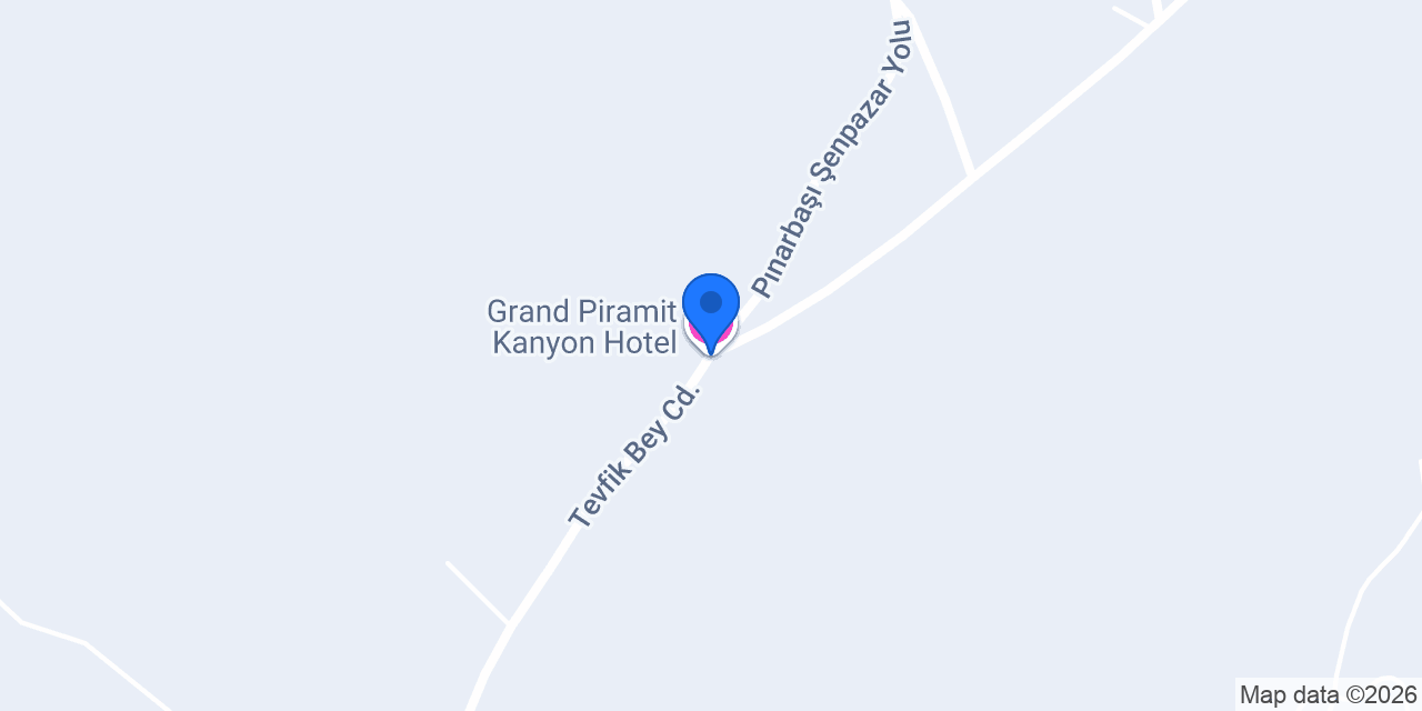 Grand Piramit Kanyon Hotel konumu