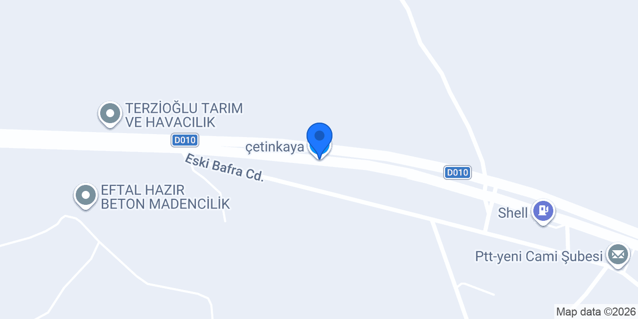 çetinkaya konumu