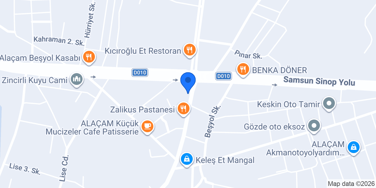 İstasyon lokantası konumu