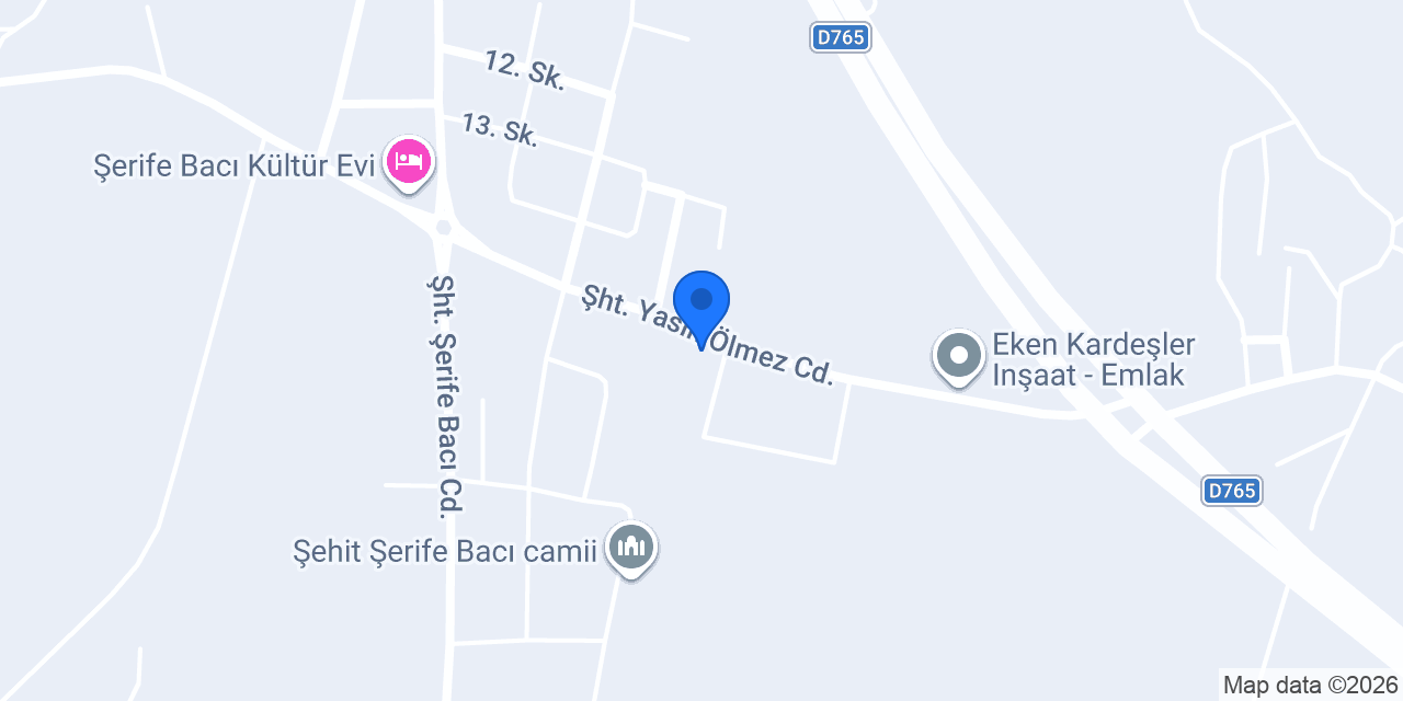 Seydiler İlçe Nüfus Müdürlüğü konumu