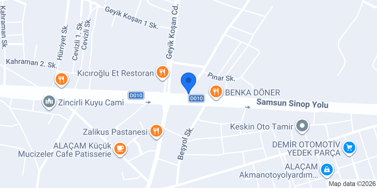 Kaya Çay Evi konumu