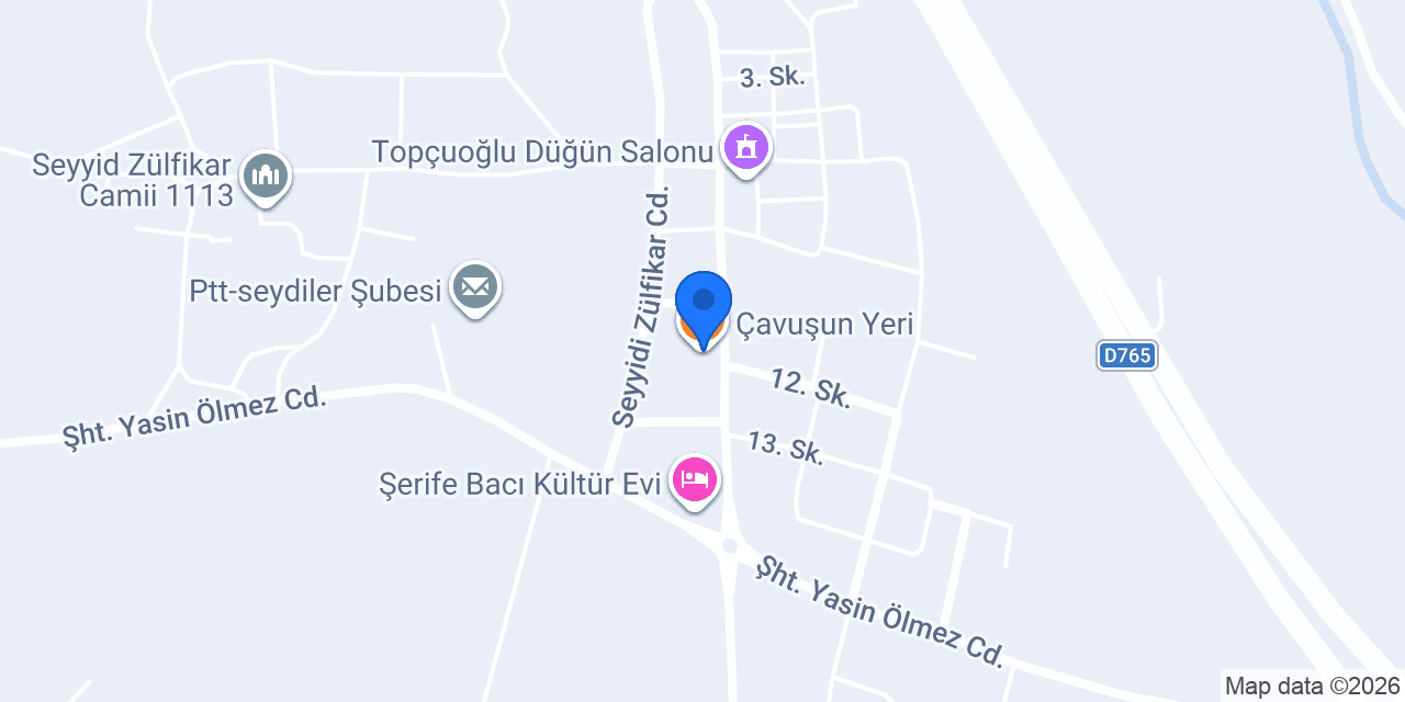 Çavuşun Yeri konumu