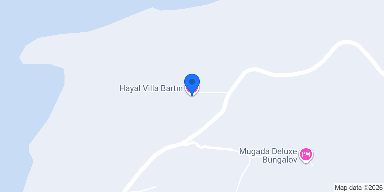 Hayal Villa Bartın konumu