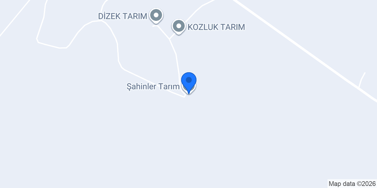 Şahinler Tarım konumu