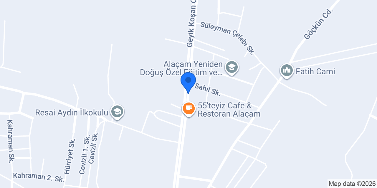 Altın fincan konumu