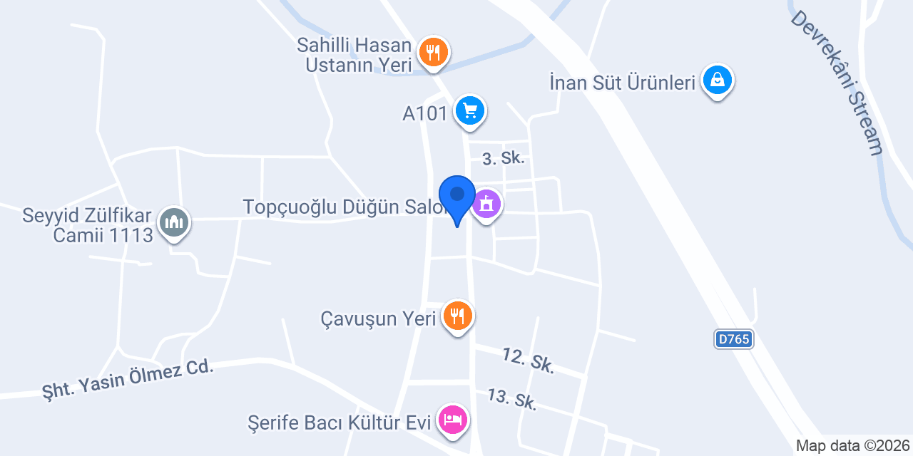 Metro-seydiler Şubesi konumu