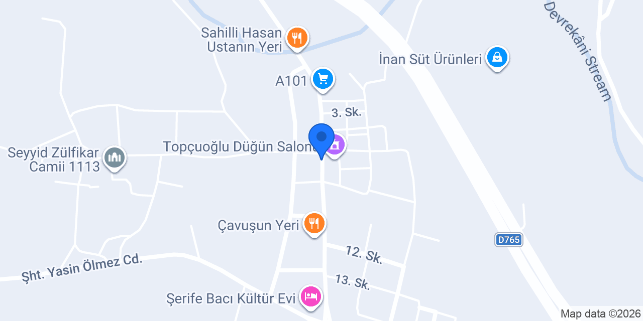 Seydiler Veteriner Kliniği konumu