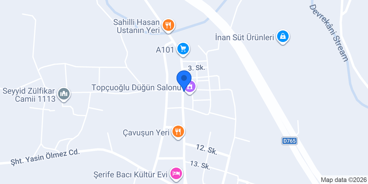 Damla Eczanesi konumu