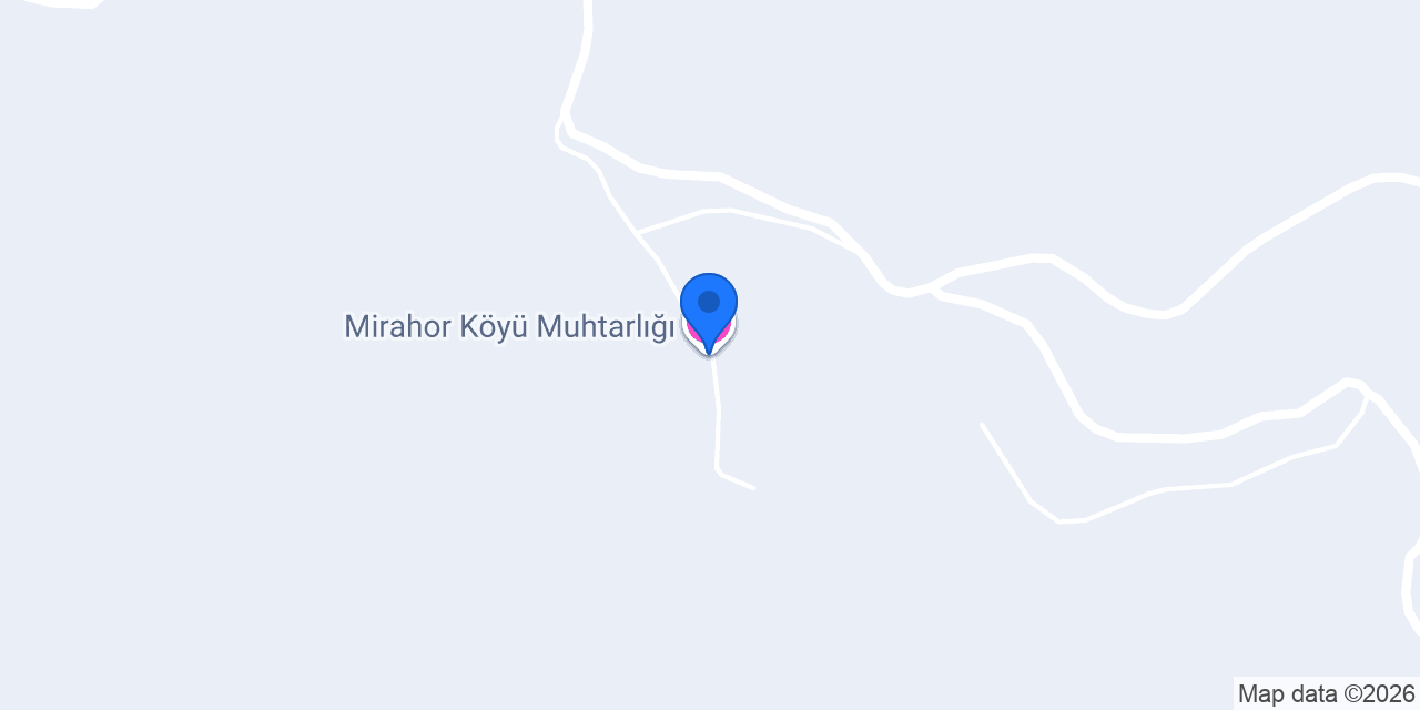 Mirahor Köyü Muhtarlığı konumu
