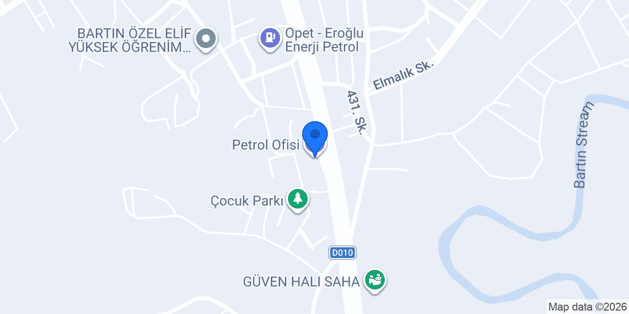 Petrol Ofisi konumu