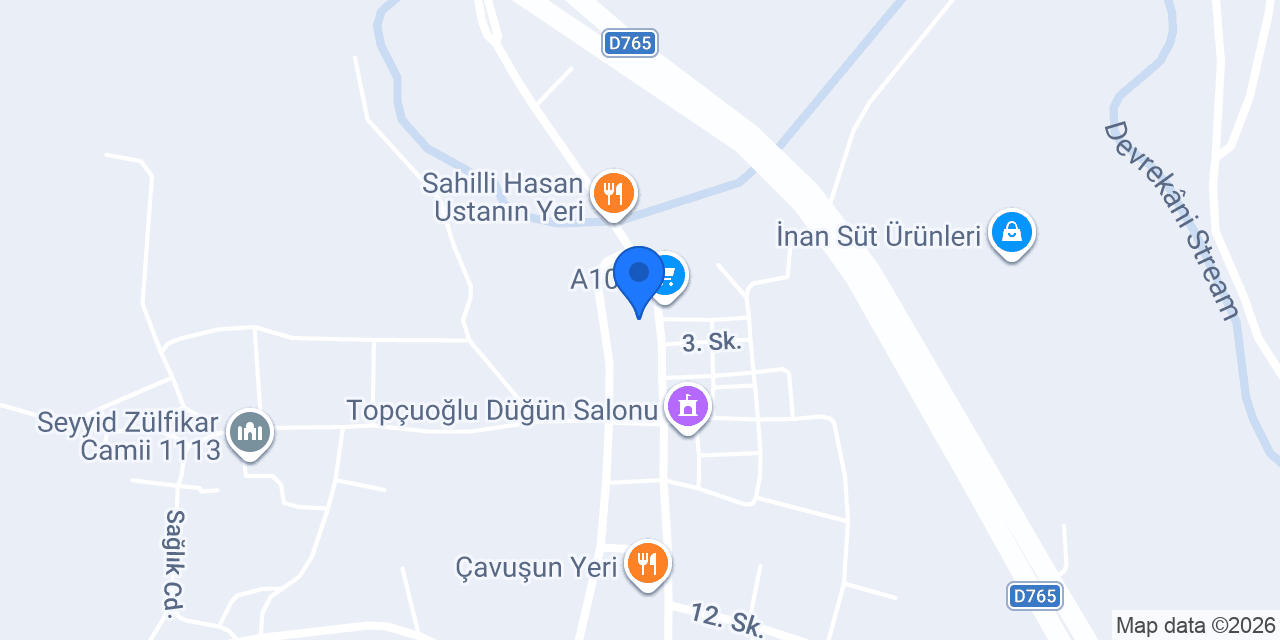Ziraat Bankası Seydiler/Kastamonu Şubesi konumu
