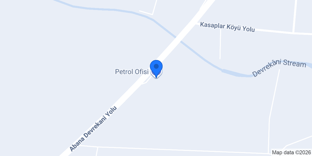 Petrol Ofisi konumu