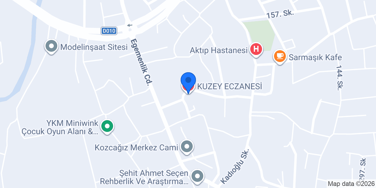 KUZEY ECZANESİ konumu