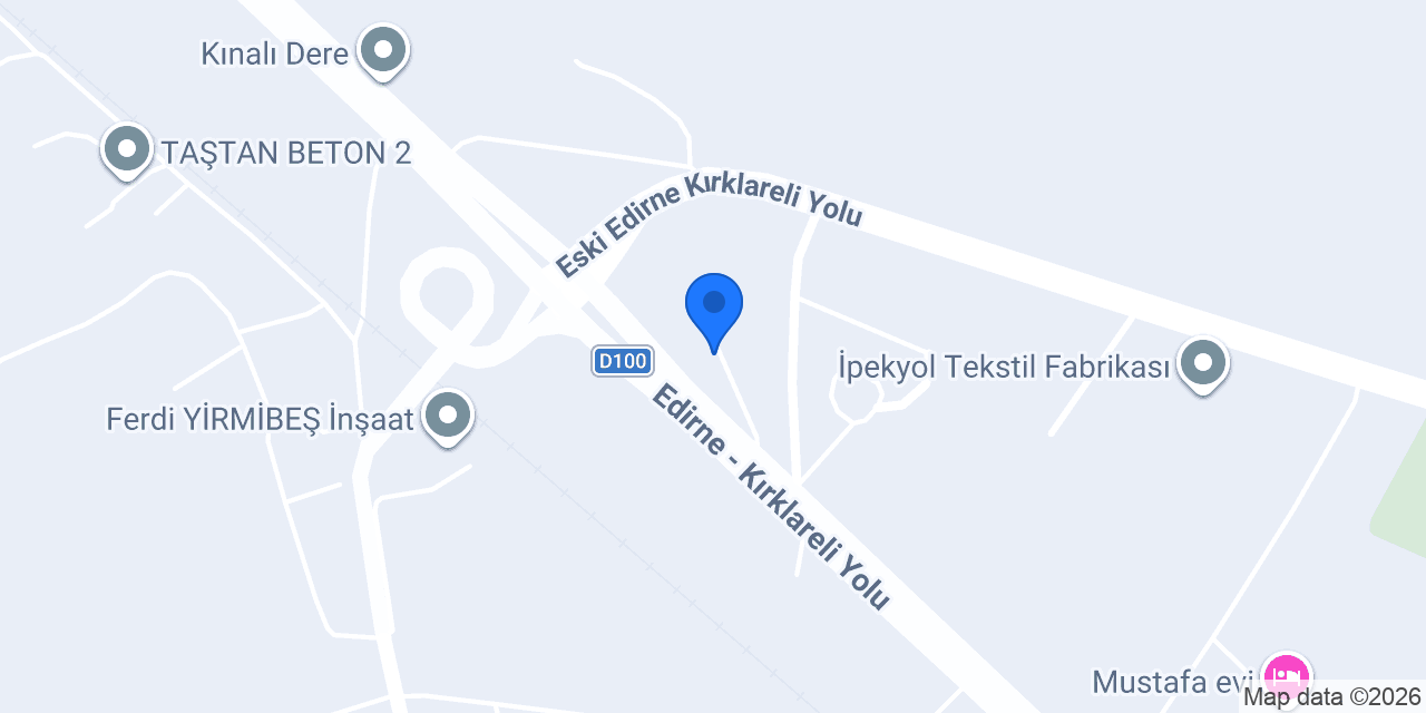 M2 Mercan Edirne konumu