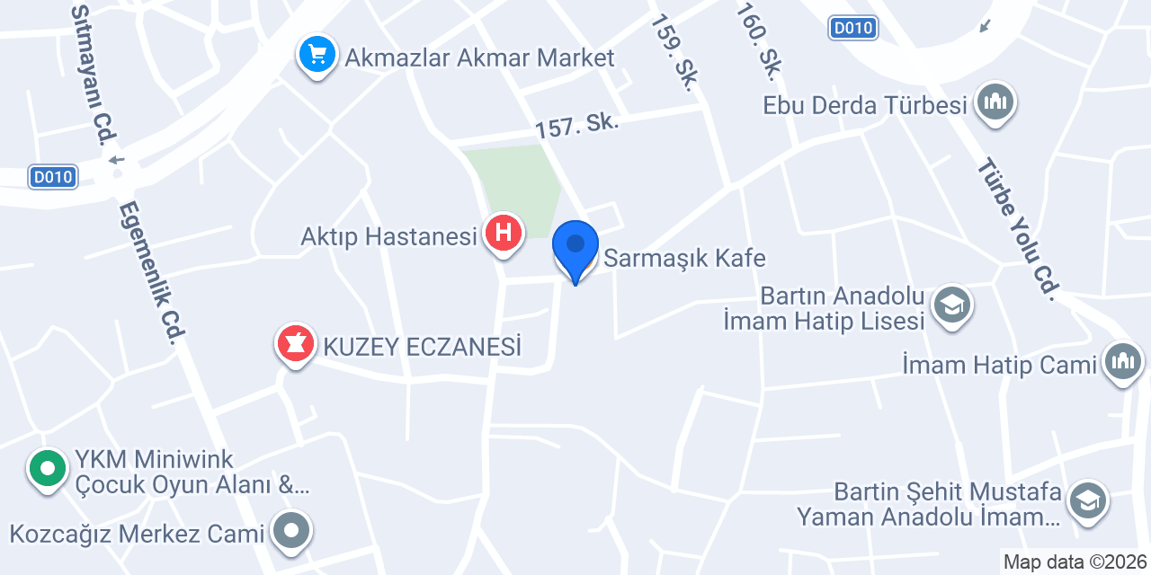 Sarmaşık Kafe konumu