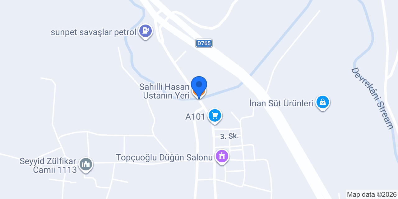 Sahilli Hasan Ustanın Yeri konumu