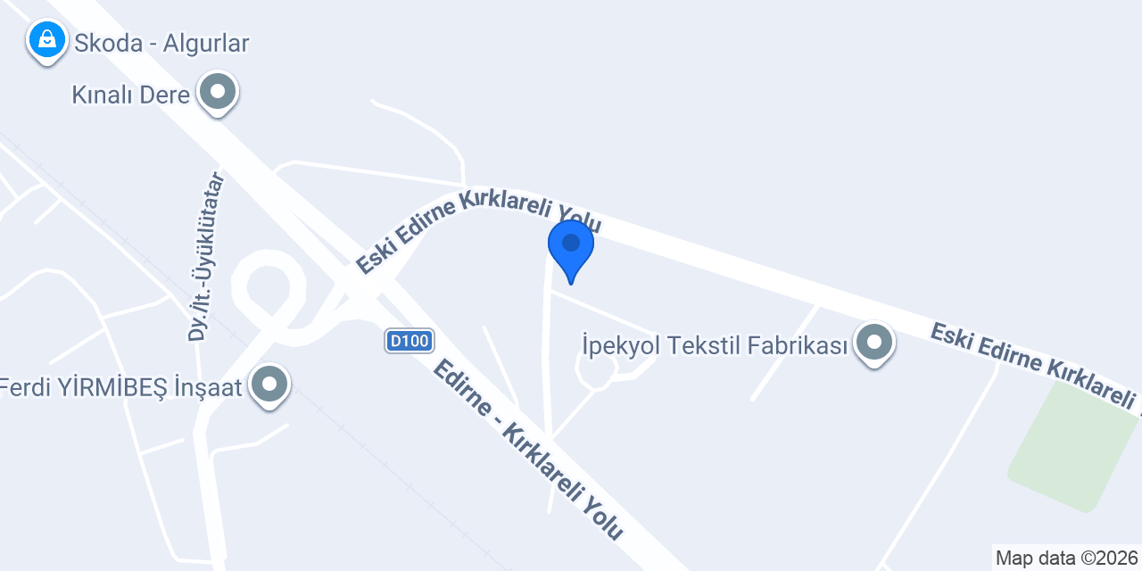 Astro Cam Edirne Fabrika konumu