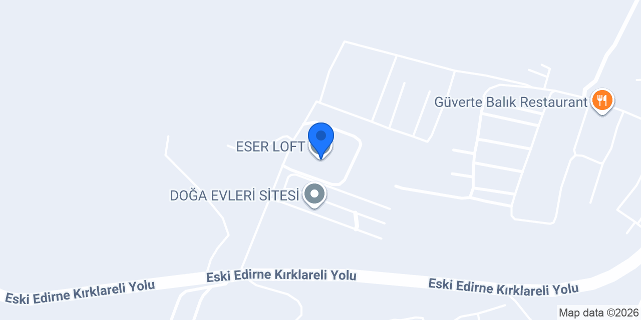 ESER LOFT konumu