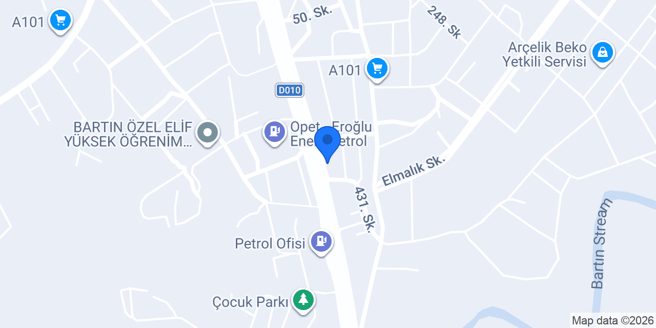 Arıcan Otomotiv konumu