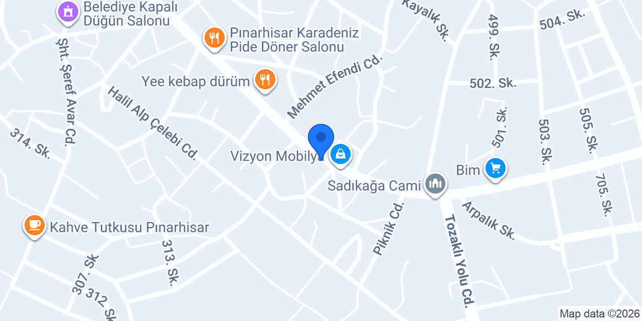 Arkadaş Elektrik konumu