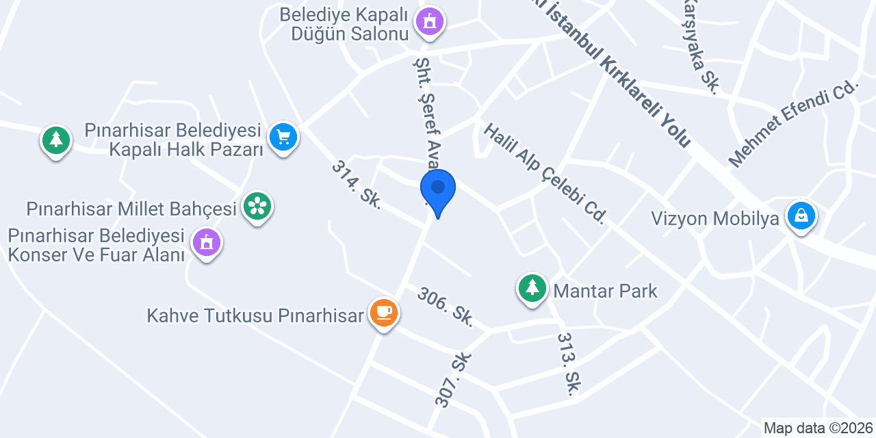 Trakya İnşaat Malzemeleri konumu