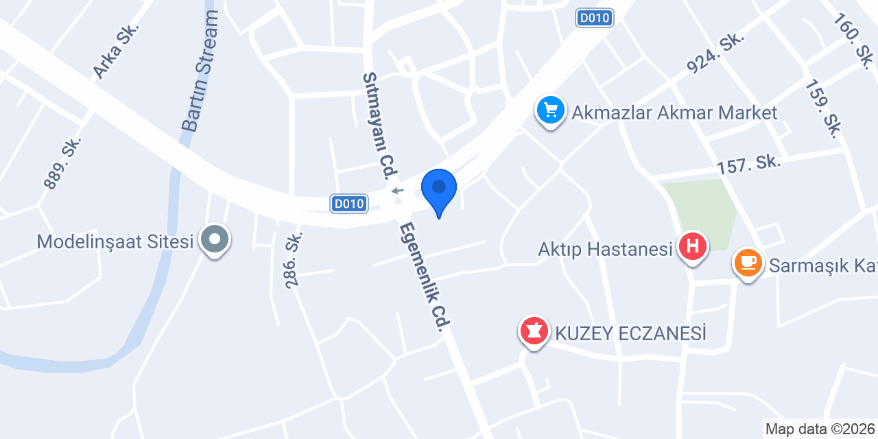 Bartın Mahalli İdareler Birliği konumu