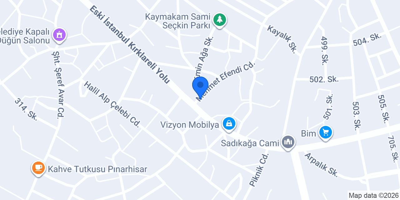 PERÇİN TEKNİK ELEKTRİK konumu