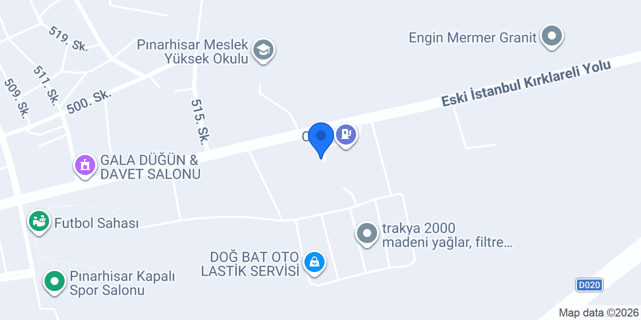 Delen Hafriyat konumu