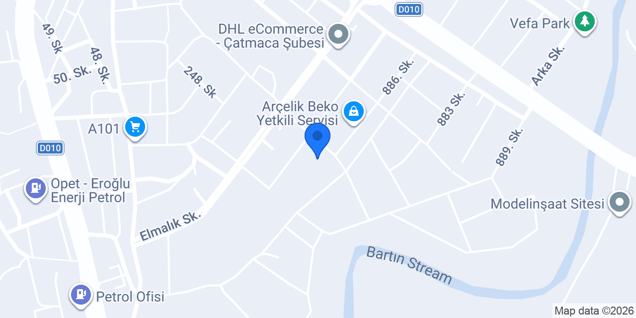 Bartın İMKB Ortaokulu konumu