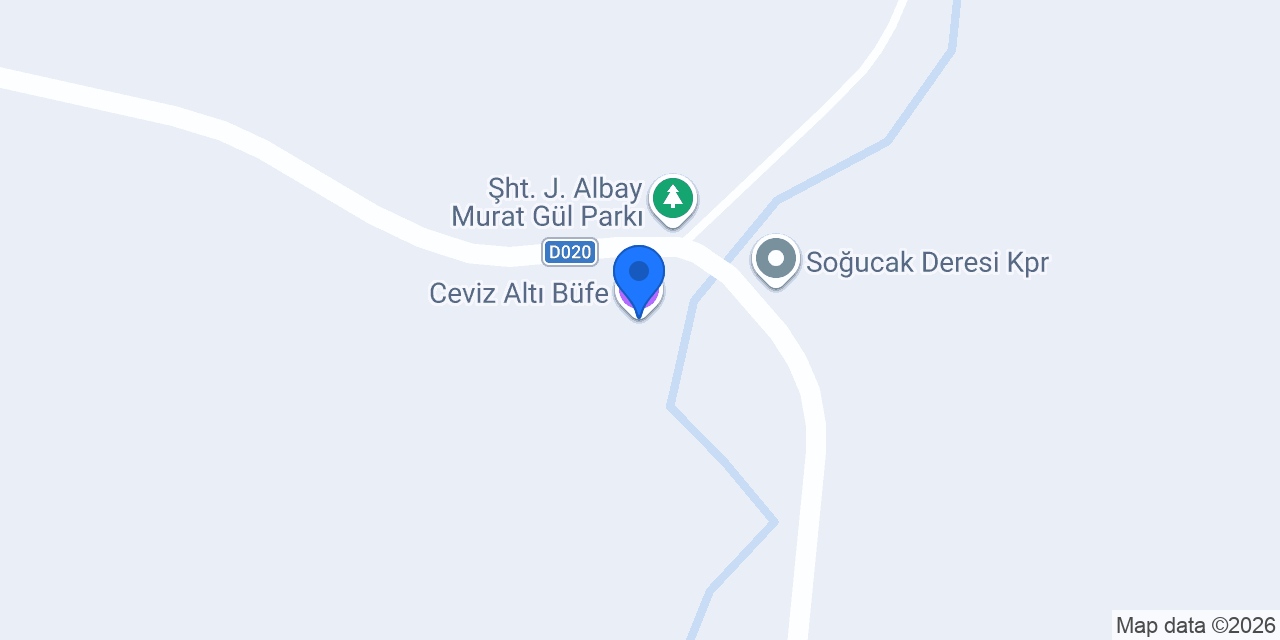 Ceviz Altı Büfe konumu