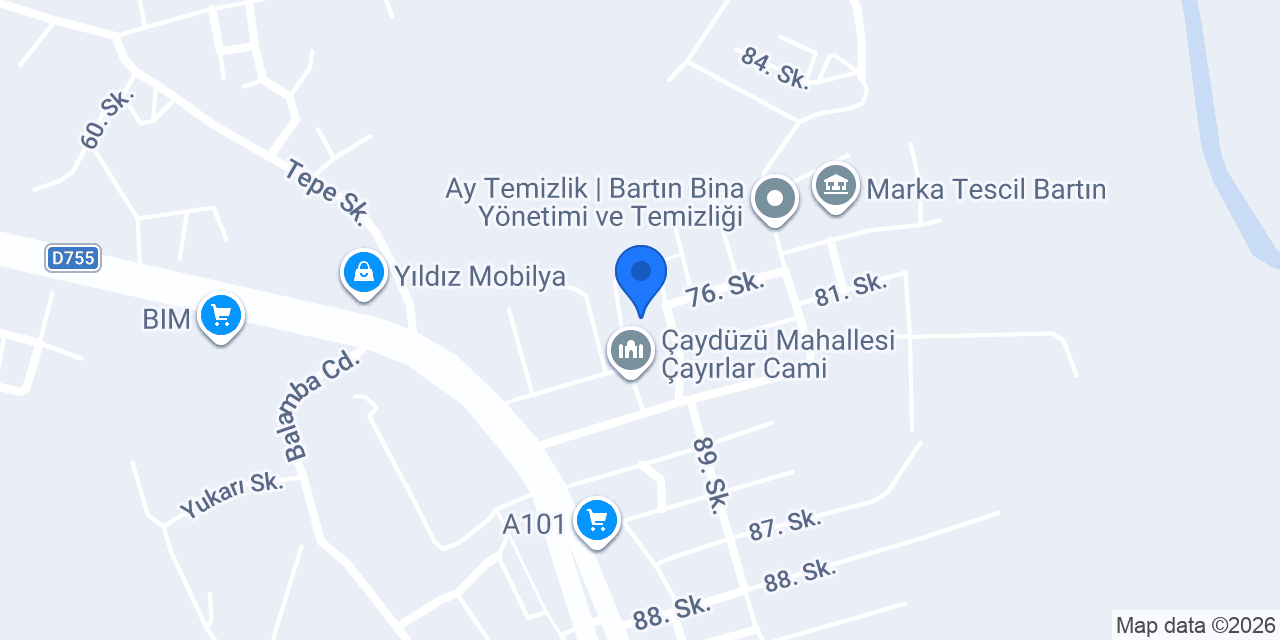 Çayırlar Karket konumu