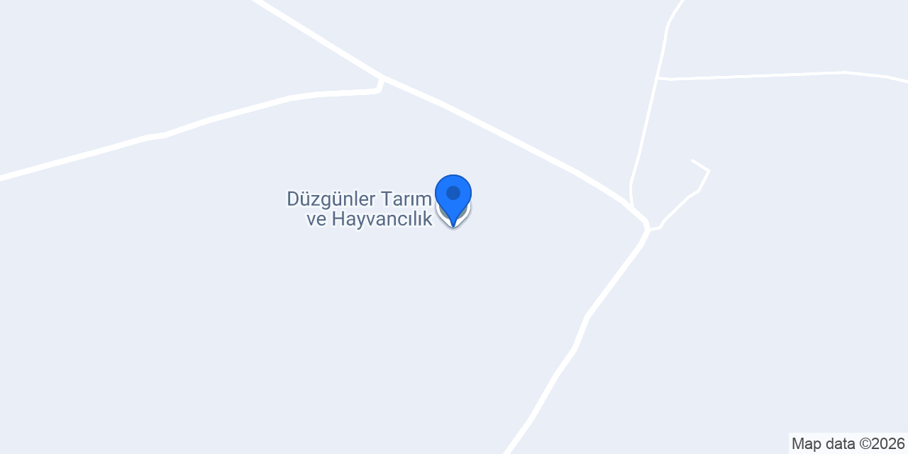 Düzgünler Tarım ve Hayvancılık konumu