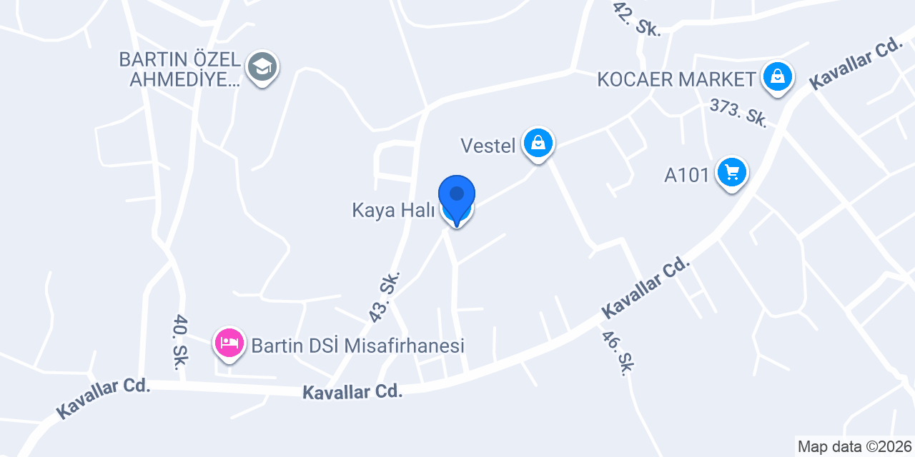 Kaya Halı konumu