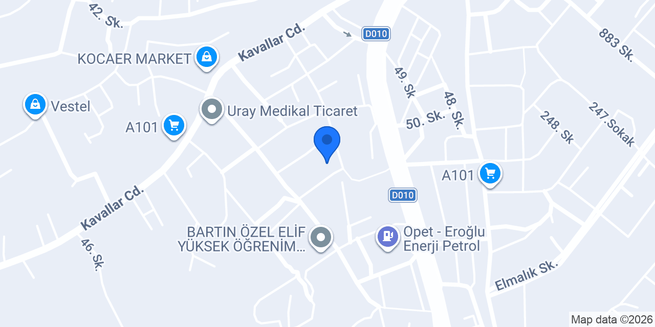 Elmas Bayan Kuaförü konumu