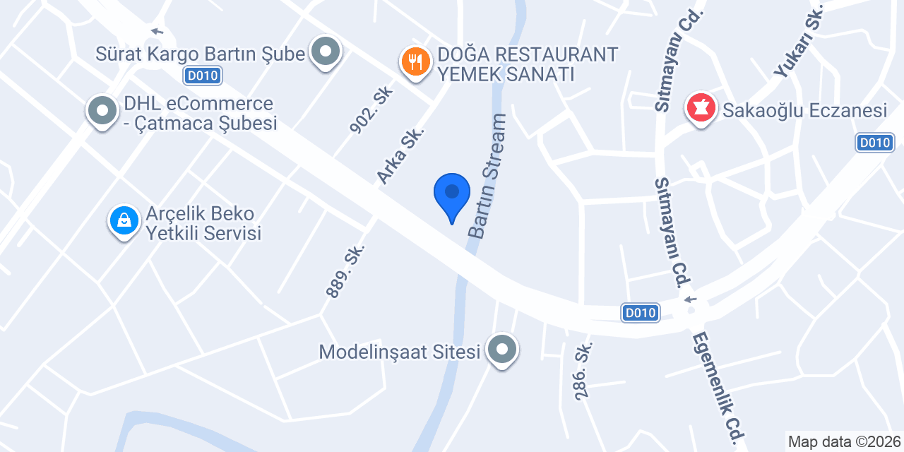 BRT Bartın Halı Yıkama konumu