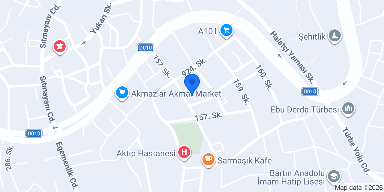 Gazi Ortaokulu konumu