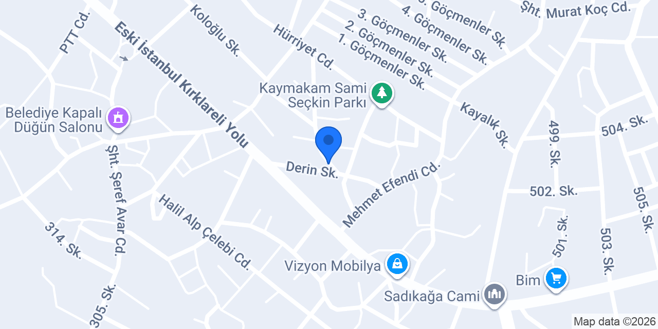 HAYRET MATBAACILIK konumu