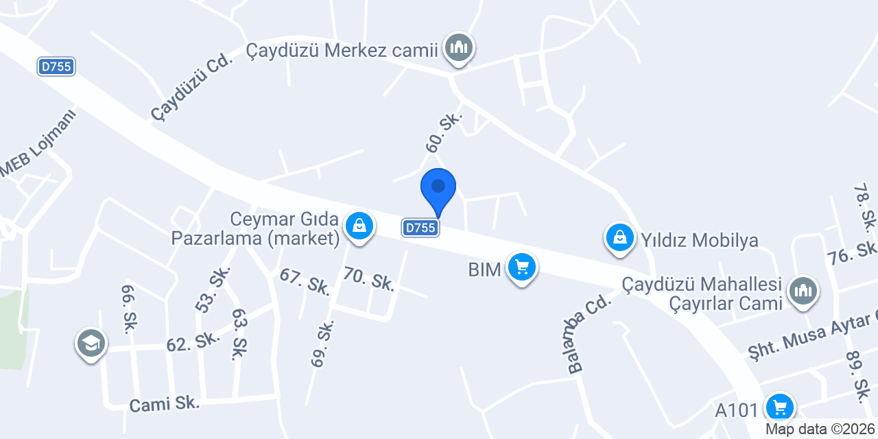 Can Oto Yıkama konumu