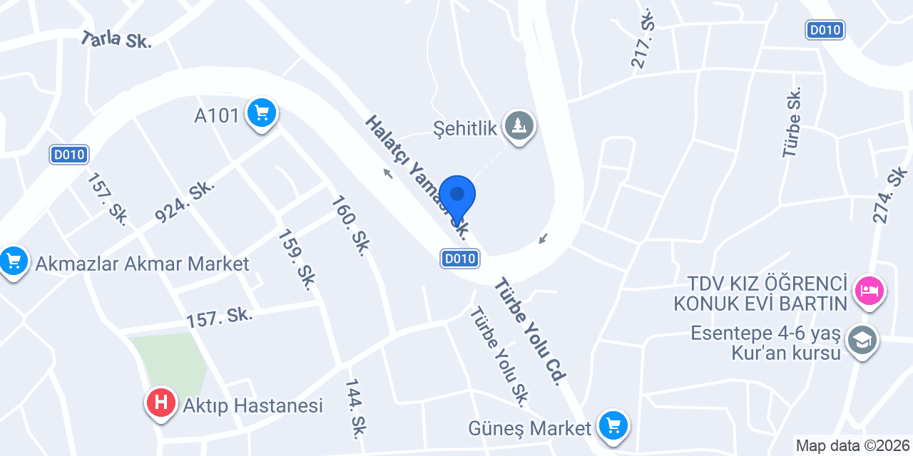 Aytekin Çay Bahçesi konumu