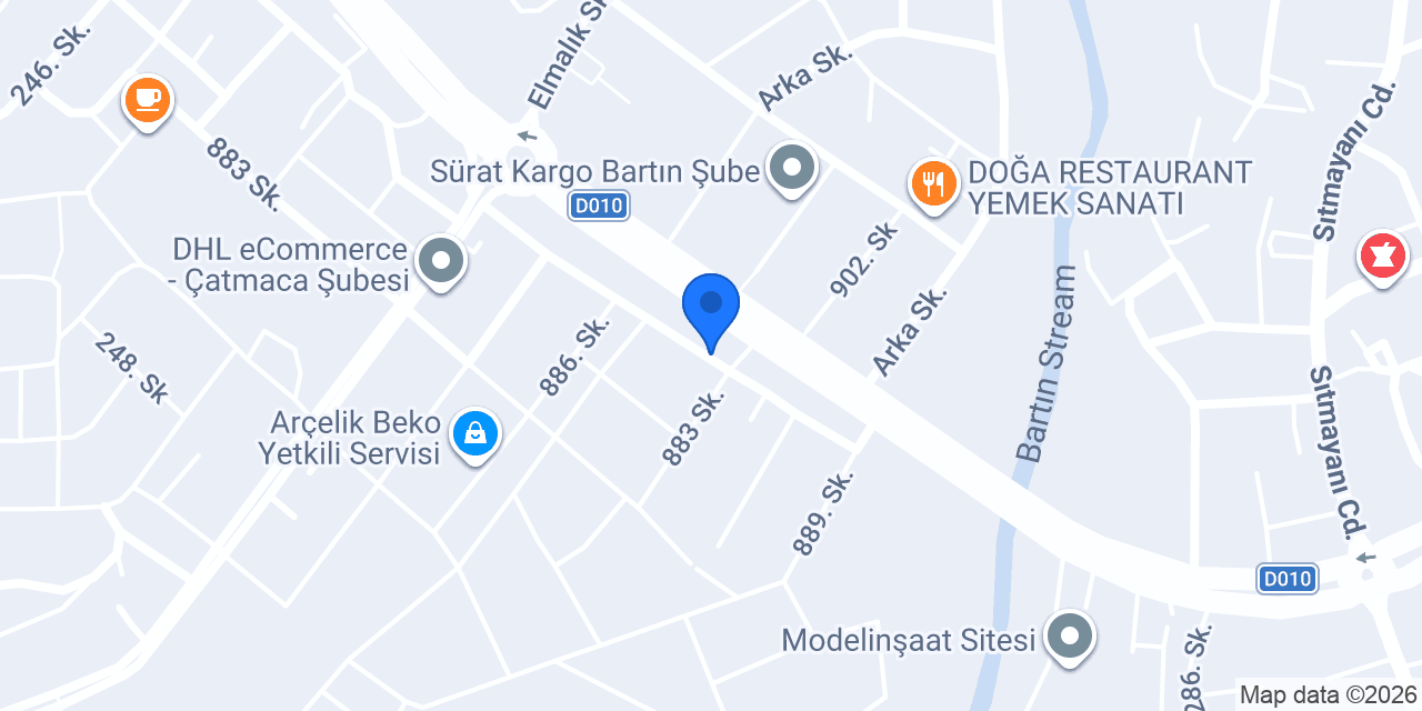 KURTOĞLU OTOMOTİV konumu