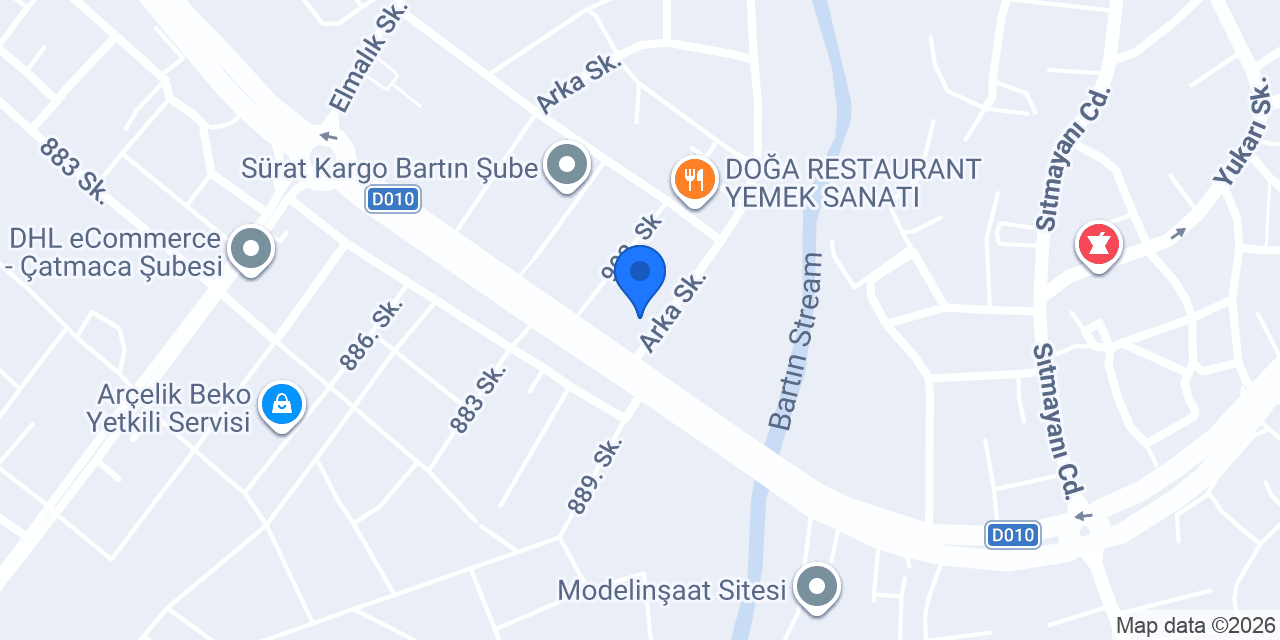 Bartın Taksi konumu