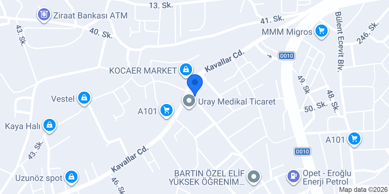 HASTAD dondurma & tatlı konumu