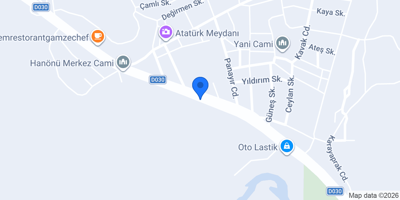 KAYAR YAPI MARKET konumu