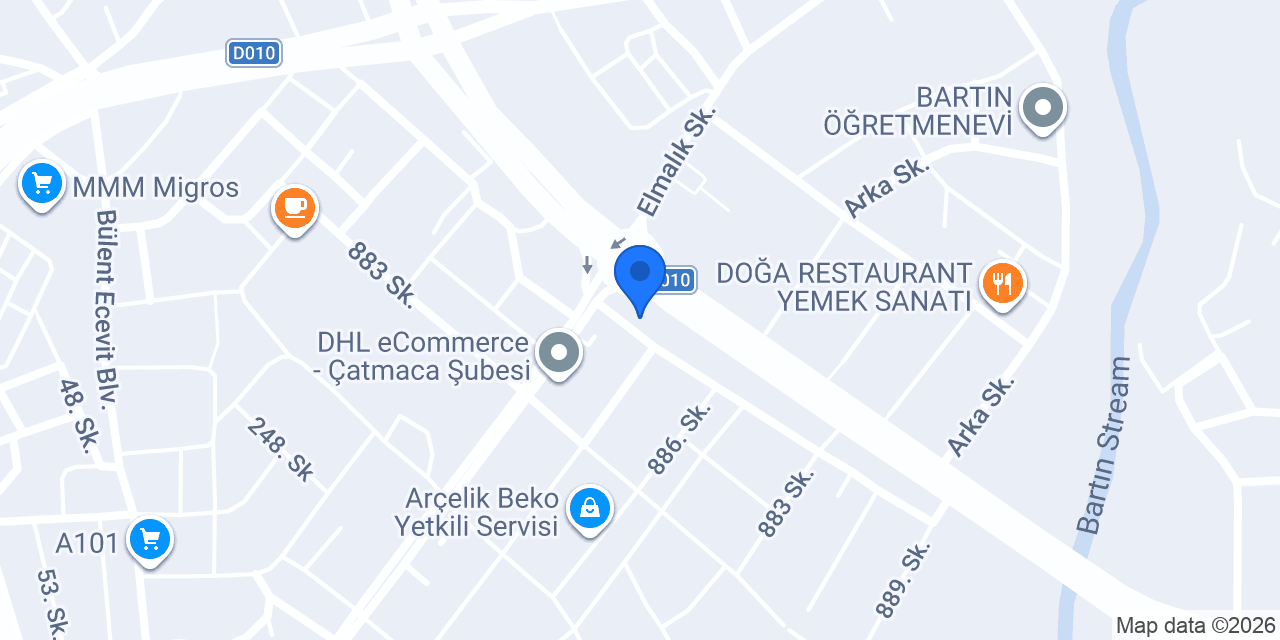 Ptt posta Dağıtım konumu
