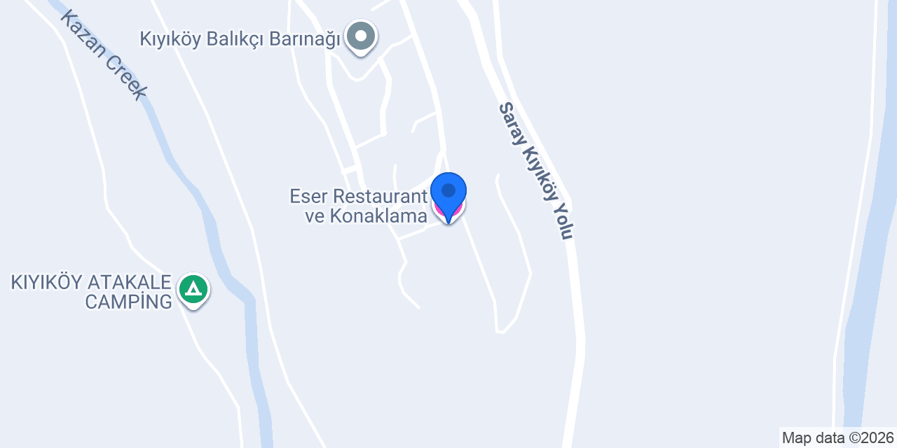 Eser Restaurant ve Konaklama konumu