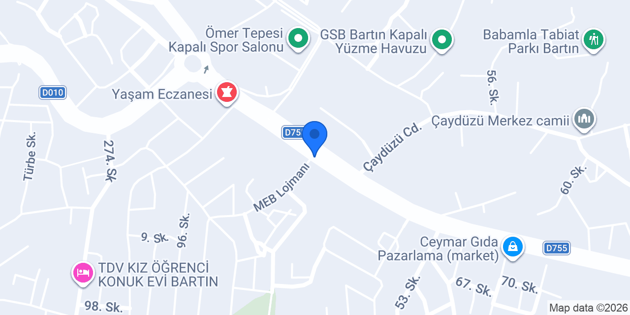 Akın İnşaat konumu