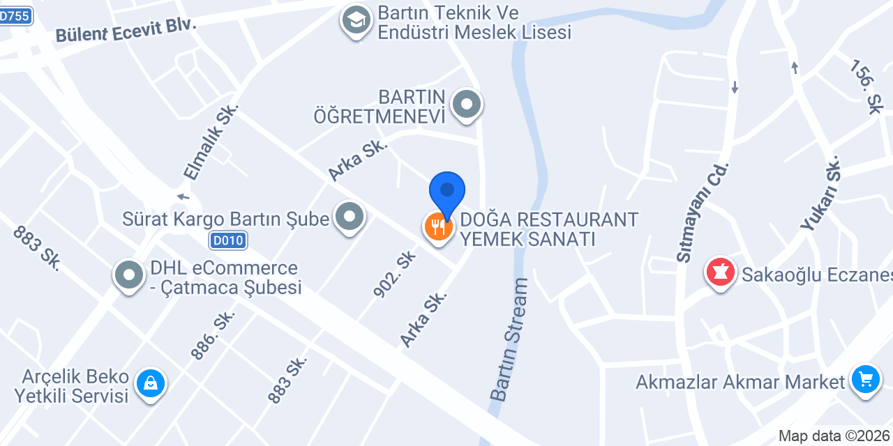 Bartın Enes Elektrik konumu